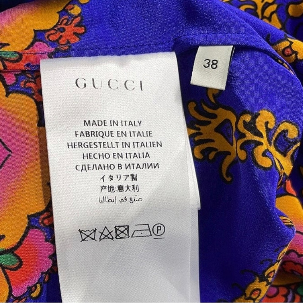 Authentic Gucci Button Blouse 38 (Medium) - image 5
